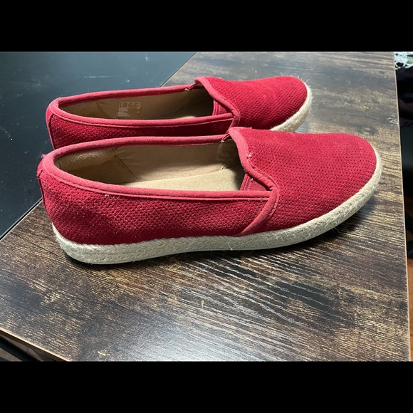 Clarks - Red Espadrille - Picture 2 of 4